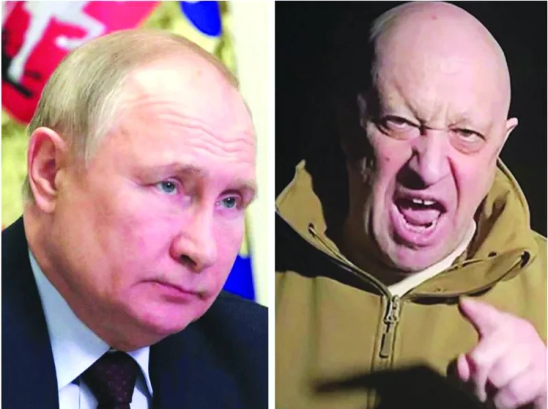 Just as Wagner boss Yevgeny Prigozhin (right) backed down from a fight that he was not sure he would win, Russian President Vladimir Putin’s potential challengers seem to lack confidence that they can defeat their rivals