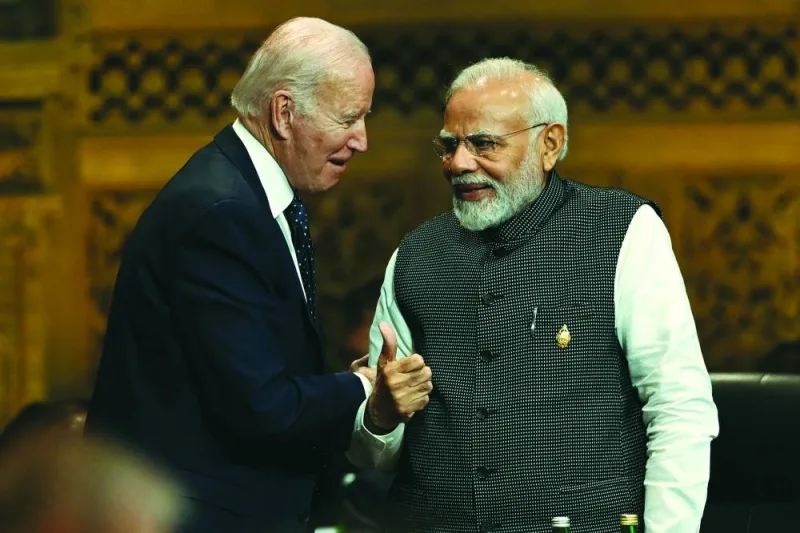 RISING STOCK: Last month&#039;s visit of Indian Prime Minister Narendra Modi, seen here next to US President Joe Biden, has been hailed by both sides as bringing the relationship to a new level. (Reuters)