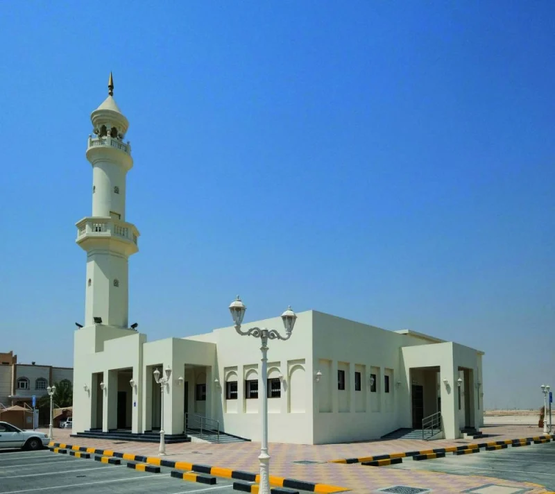 
A new mosque in Al Kheesa. 