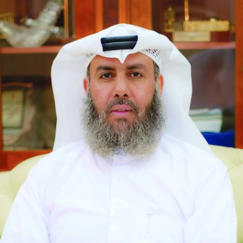 Saad Omran al-Kuwari, Director of the Zakat Affairs Department.