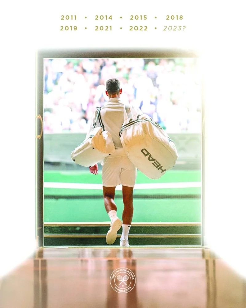 Novak Djokovic promo poster