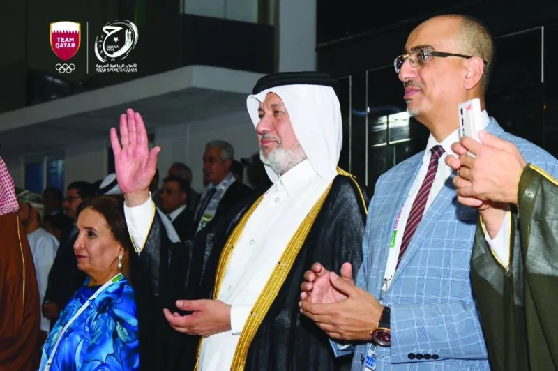 Qatar Olympic Committee (QOC) first vice-president Mohamed bin Yousef al-Mana attended the closing ceremony of the Arab Games-Algeria 2023 which took place in Algiers on Saturday evening. Team  Qatar signed off the Arab games 2023 with a perfect tally of 23 medals including 9 gold, 2 silver and 12 bronze medals .