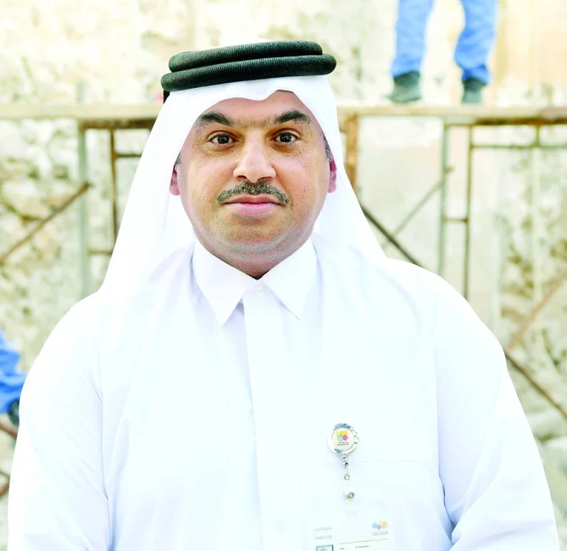 Cultural Heritage Conservation Department director Adel Abdullatif al-Moslamani