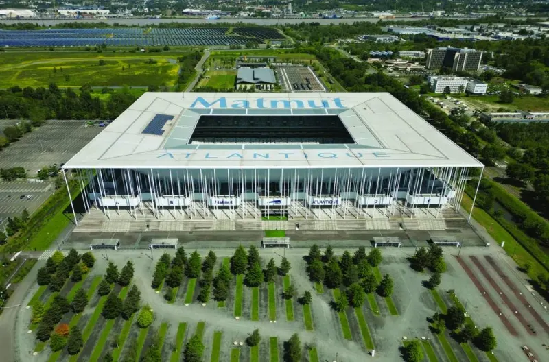 A view shows the Matmut Atlantique Stadium, Bordeaux, France. (Reuters)