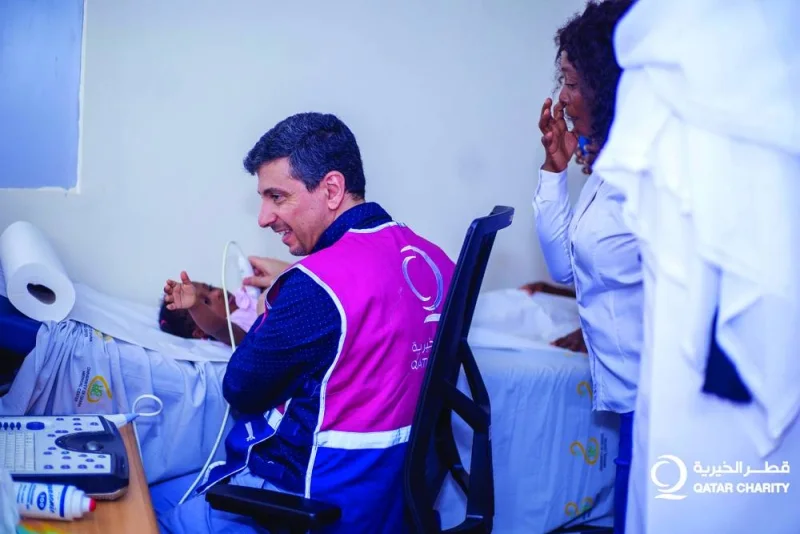 Qatar Charity medical campaigns help the needy in Ghana