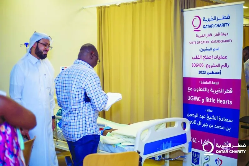 Qatar Charity, launched first 10 campaigns in Kadewaso village.