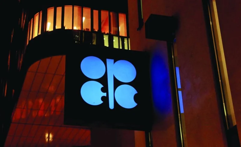 The logo of the Organisation of the Petroleum Exporting Countries is seen at its headquarters in Vienna. Robust buying in the spot market including for near-term loading volumes for July and August trading cycles, concurrent with higher refinery intakes in July and firm demand from Asian buyers supported spot prices, Opec’s August monthly report showed.