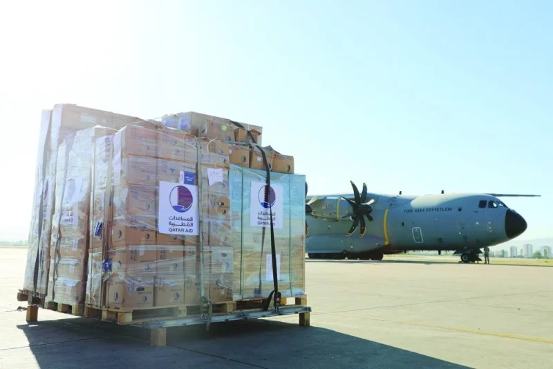 The aid was sent from Turkey’s Istanbul Airport to Port Sudan Airport.