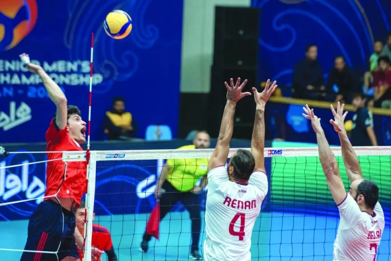 Qatar beat Afghanistan 3-0 (25-19, 25-16, 25-19) in the second Pool ‘E’ match of the Asian Volleyball Championship in Urmia, Iran, on Sunday.