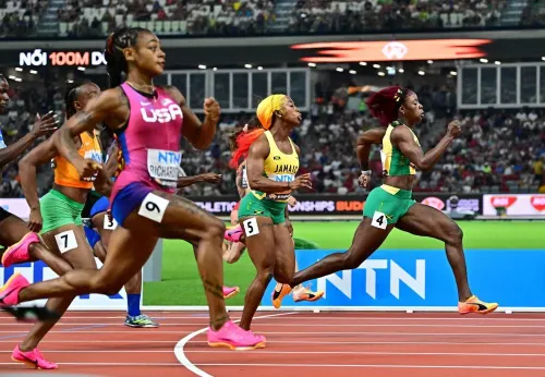 I'm back!': Richardson takes stunning World 100m gold - Gulf Times