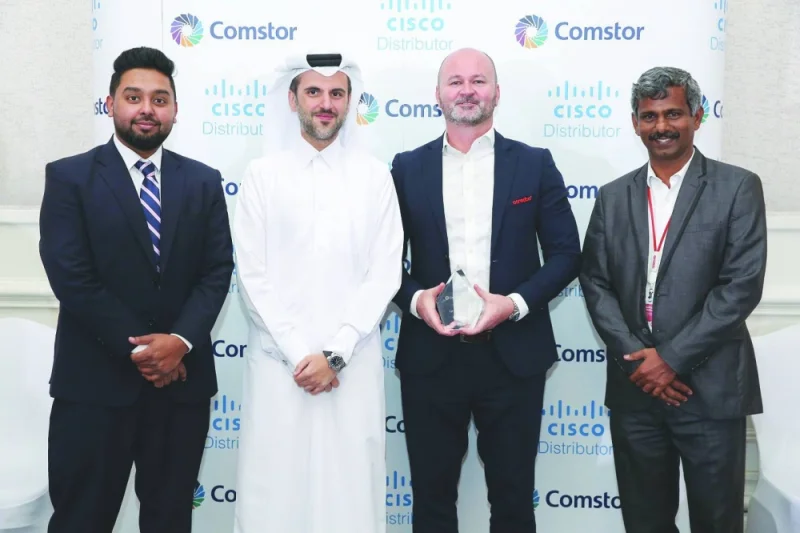 Ooredoo received the award for ‘Cisco Partner of the Year FY23’ at the Comstor Partner Summit held in Qatar.