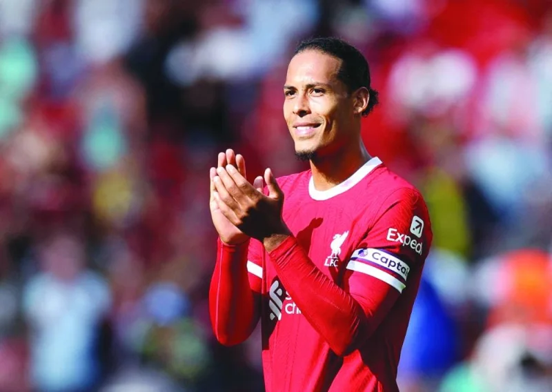 
Liverpool captain Virgil van Dijk. (Reuters) 