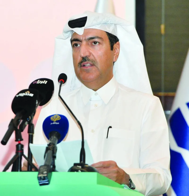 Mohamed Ali al-Khouri, secretary general Expo Doha 2023 speaking at the event 