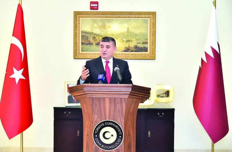 Turkish ambassador to Qatar Dr Mustafa Goksu