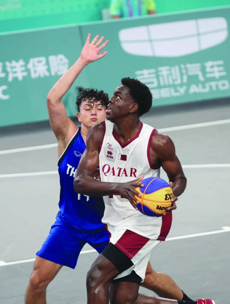 Qatar 3x3 basketball team began their campaign on high note beating Thailand 16-12 on Tuesday.