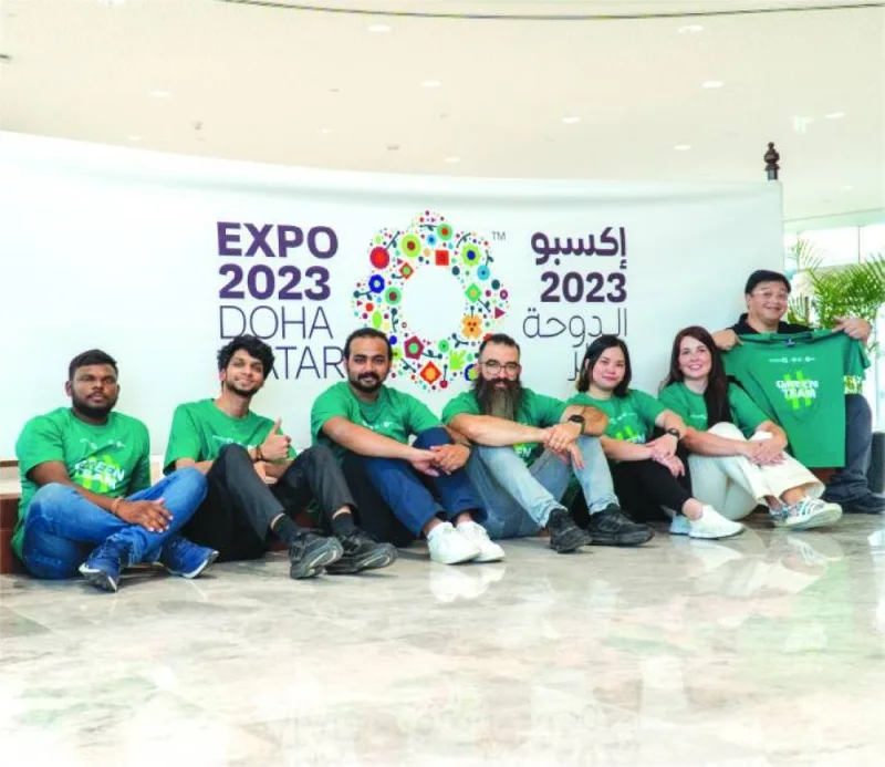 Volunteers of Expo 2023 Doha.