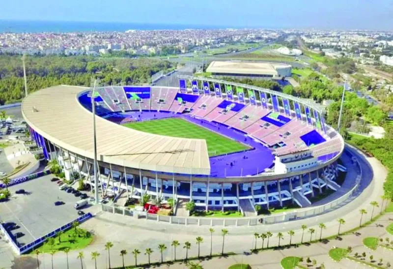 A computer generated image of refurbished Rabat Stadium. (@Lemarocmoderne)