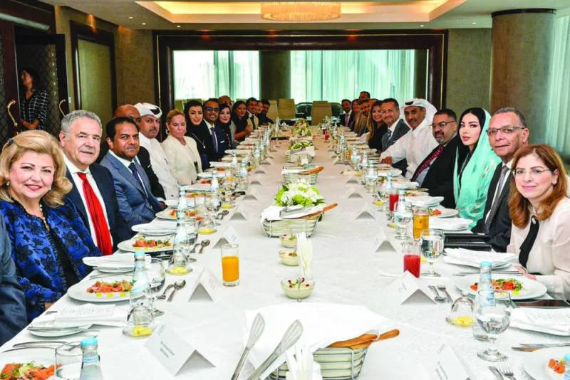 The Qatari Businessmen Association has organised a business luncheon in honour of the visit of the Greater Washington Hispanic Chamber of Commerce headed by its president, Nicole Quiroga. 