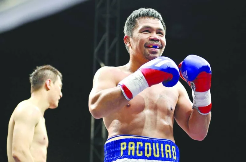 (FILES) Manny Pacquiao of the Philippines. (AFP)