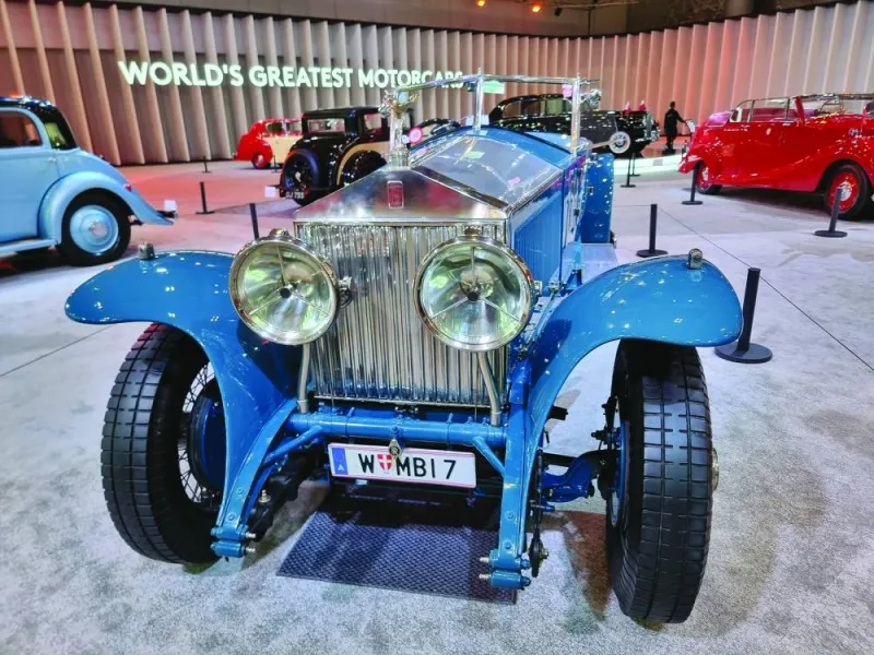 The 1928 Rolls-Royce Sports Phantom 17EX Experimental. PICTURE: Joey Aguilar