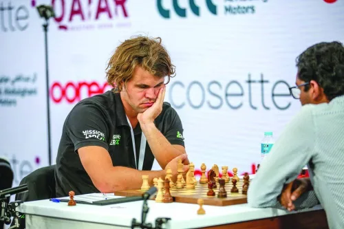 Carlsen carves out another win to close gap on leaders - Gulf Times