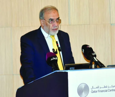 Musa Kulaklikaya, Assistant Secretary-General for Administration and Finance, OIC, addressing the 6th International Conference on Islamic Finance, jointly organised by Hamad Bin Khalifa University and the Qatar Financial Centre. PICTURE: Thajudheen