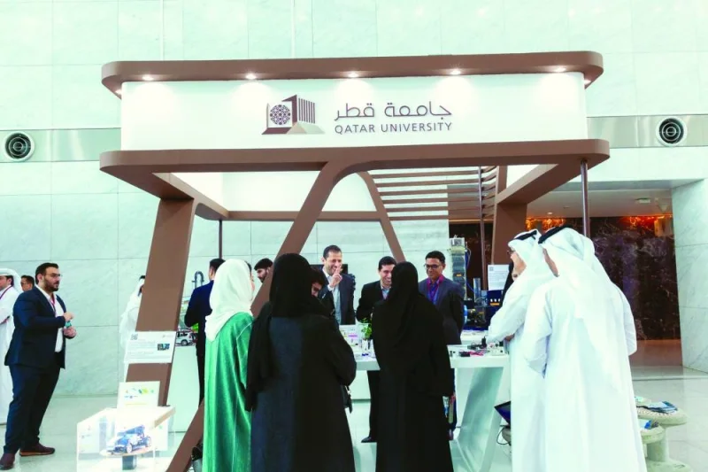QU Booth at the 18th Engineering Forum.