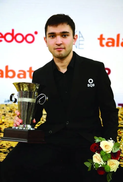 Qatar Masters 2023: Yakubboev Wins Title After Arjun Heartbreak 