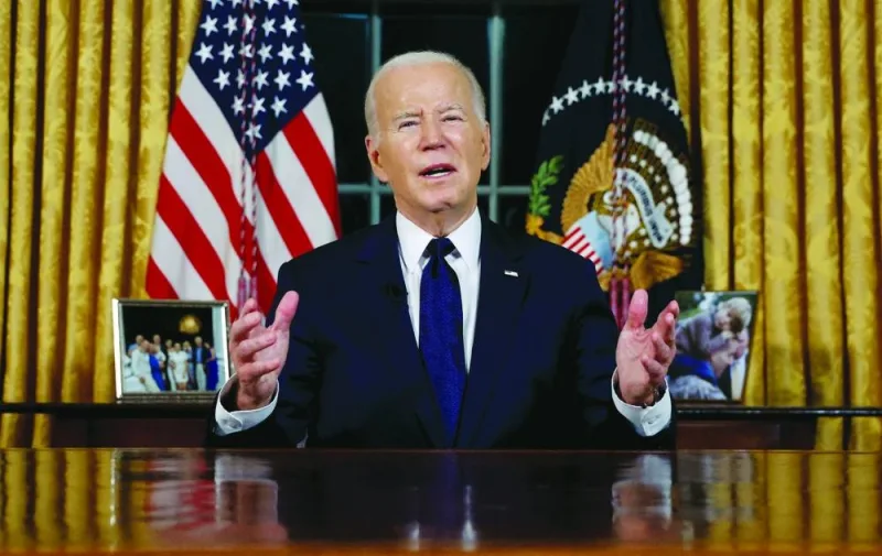 
Biden: American leadership is what holds the world together. American alliances are what keep us, America, safe. 