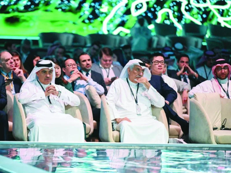 HE the Minister of Finance Ali bin Ahmed al-Kuwari headed the Qatari delegation participating at the seventh edition of the Future Investment Initiative (FII) forum, held in Riyadh, Saudi Arabia.
