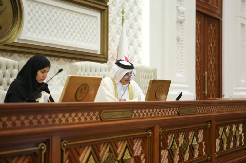 The Shura Council held its second meeting of third ordinary session of the first legislative term at Tamim bin Hamad Hall, under the chairmanship of HE Speaker of the Shura Council Hassan bin Abdullah Al Ghanim.