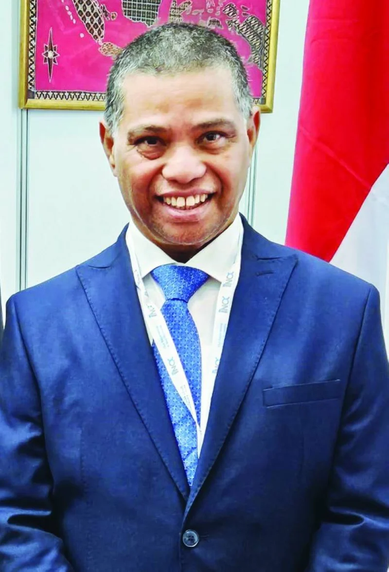 Indonesian ambassador Ridwan Hassan.