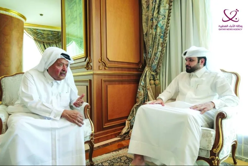 HE the Chairman of the Qatari Businessmen Association Sheikh Faisal bin Qassim al-Thani in an interview with Qatar News Agency.