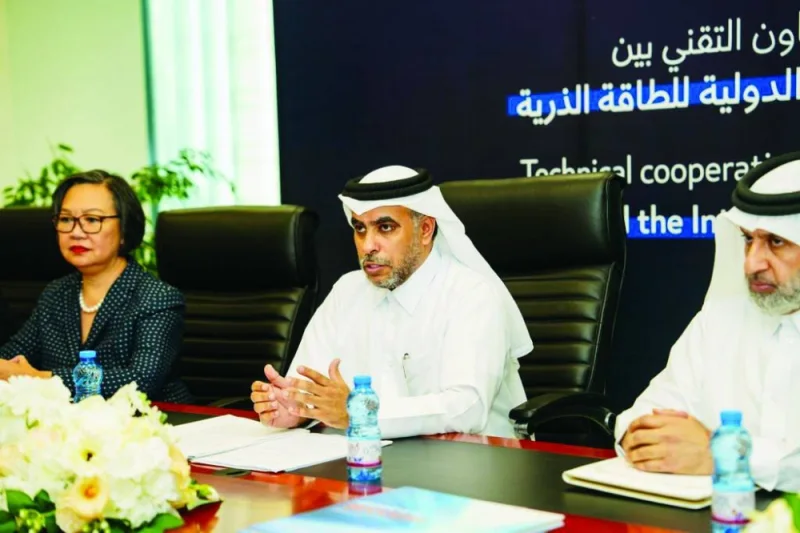 The Radiation Control Department at MECC follows up the implementation of all national projects together with the relevant national authorities to ensure the constant and effective implementation of projects, in line with the Qatar National Vision 2030, as well as the framework program approved and signed with AIEA.