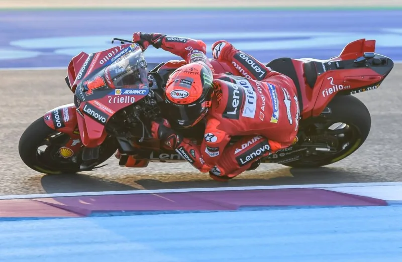 
Francesco Bagnaia and Jorge Martin (below) made it through to Q2 for today’s qualifying despite a scrappy session yesterday. PICTURES: Noushad Thekkayil 