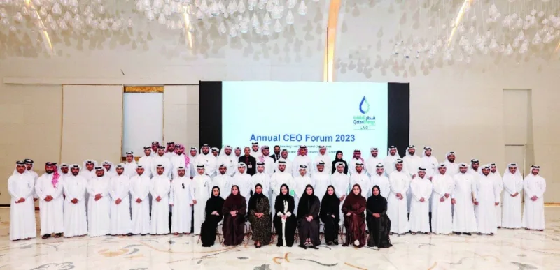 Local talents with Sheikh Khalid at the annual CEO Forum.