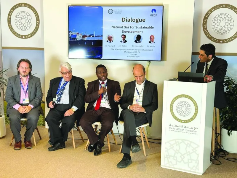 The important role of natural gas and hydrogen in the energy transition were highlighted by industry leaders and global experts during impactful dialogue sessions and presentations at the Al-Attiyah Foundation pavilion in the 2023 United Nations Climate Change Conference (COP28) in Dubai