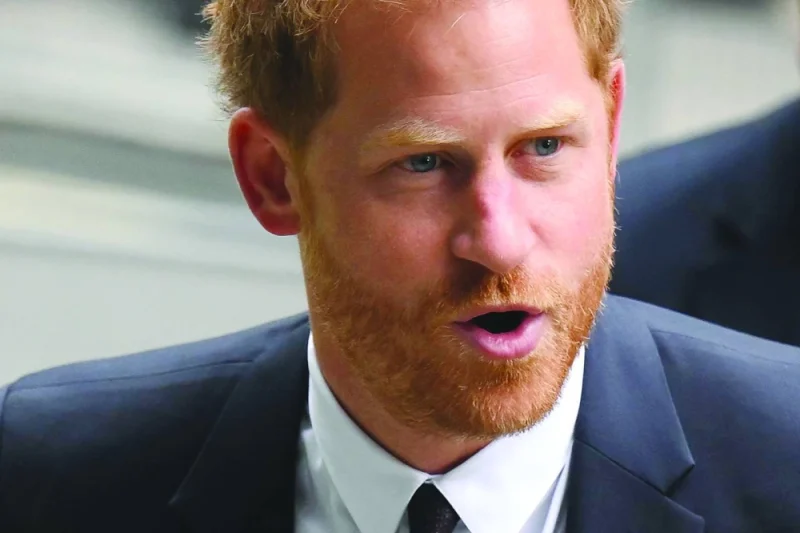 (FILES) Britain's Prince Harry, Duke of Sussex, arrives to the Royal Courts of Justice, Britain's High Court in central London on June 6, 2023. A UK judge ruled on December 15, 2023 that Prince Harry was a victim of phone hacking by journalists working for Mirror Group Newspapers (MGN), and awarded him £140,600 ($179,600) in damages. The high court judge ruled in favour of the Duke of Sussex in 15 of the 33 sample articles that he submitted as evidence in his lawsuit against MGN, which publishes The Mirror, Sunday Mirror and Sunday People. (Photo by Daniel LEAL / AFP)