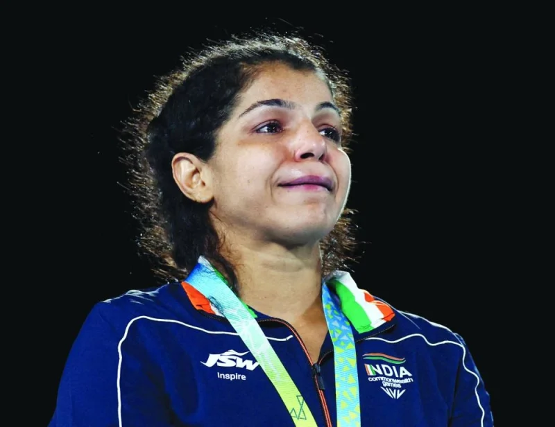 (File photo) Gold Medallist India&#039;s Sakshi Malik. (Reuters)