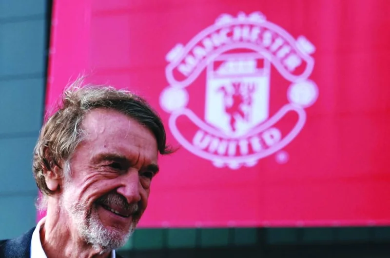 
Ineos chairman Jim Ratcliffe is pictured at Old Trafford stadium in Manchester in the file photo take on March 17, 2023. (Reuters) 