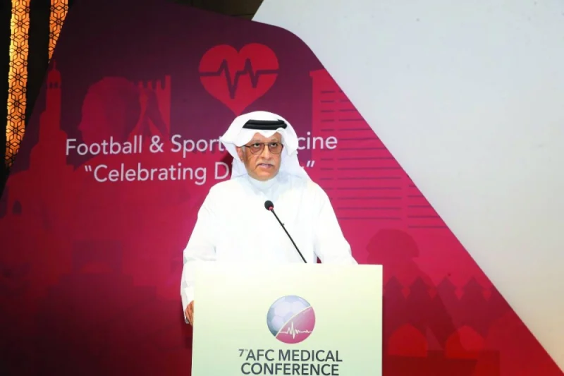 Asian Football Confederation (AFC) President Sheikh Salman bin Ebrahim al-Khalifa