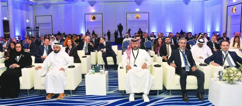 A section of audience at the second Qatar Financial Market Forum.