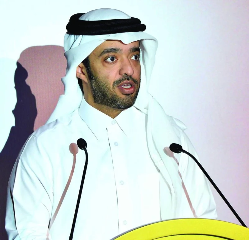 HE Saad Bin Ali al-Kharji at the press conference Tuesday. PICTURES: Shaji Kayamkulam