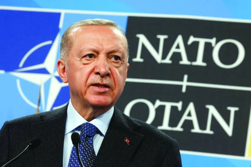 
GREEN SIGNAL: Turkish 
President Recep Tayyip Erdogan. 