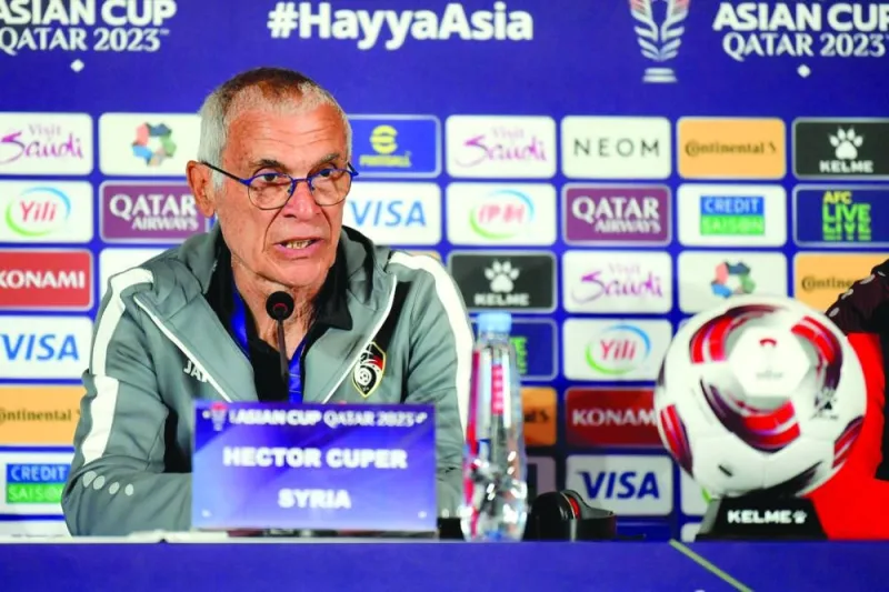 
Syria’s coach Hector Cuper called Iran one of the strongest teams at the tournament. 
