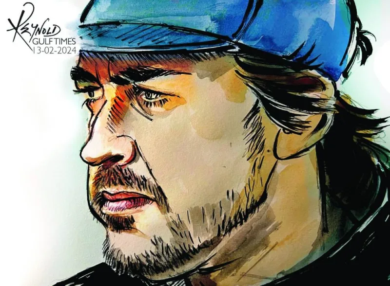 Fernando Alonso (Illustration by Reynold /Gulf Times)