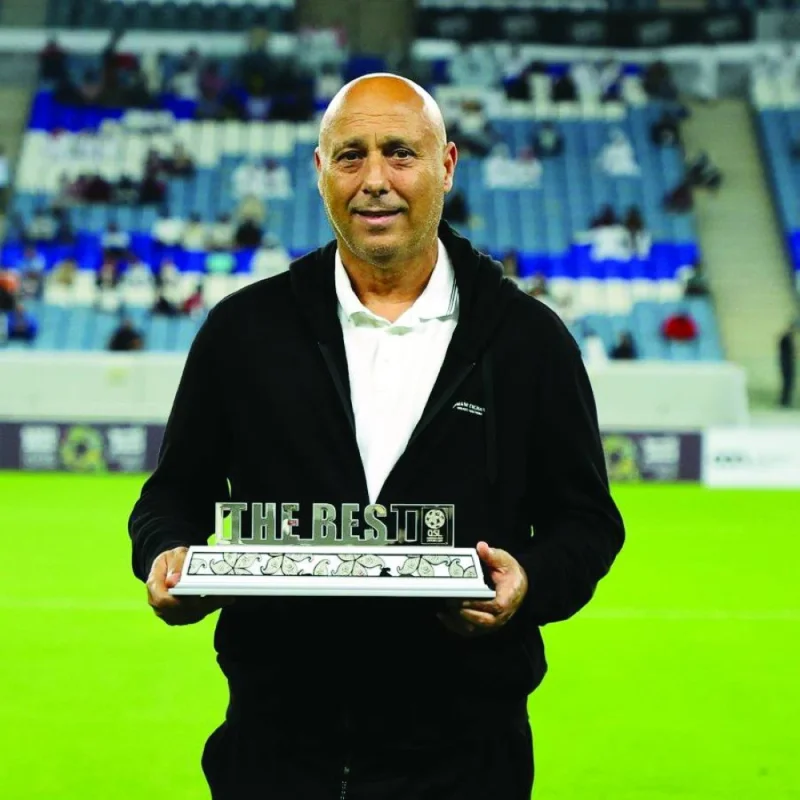 
Marquez Lopez was handed the ‘Best Coach of the Month’ trophy for the month of December, 2023. Lopez, who was Al Wakrah coach then, guided Qatar to AFC Asian Cup title win on Feb 10.  