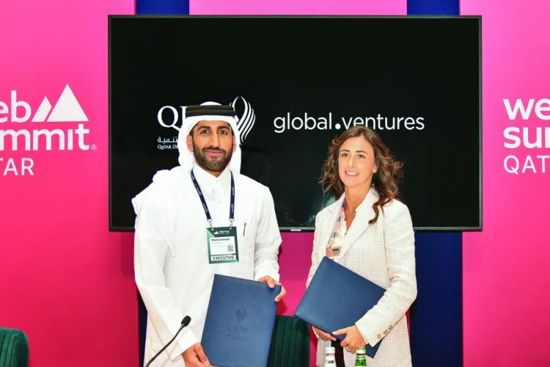 QDB&#039;s MoU with international investment fund, Global Ventures.