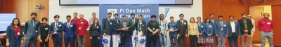 The top 4 teams from the Pi Day Mathematics Competition return back to campus to compete for the top place.