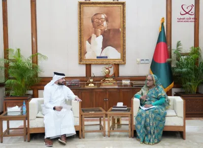 In an interview with Qatar News Agency (QNA), Sheikh Hasina said  His Highness the Amir&#039;s visit is very significant as both countries are celebrating the 50th anniversary of establishment of diplomatic relations.